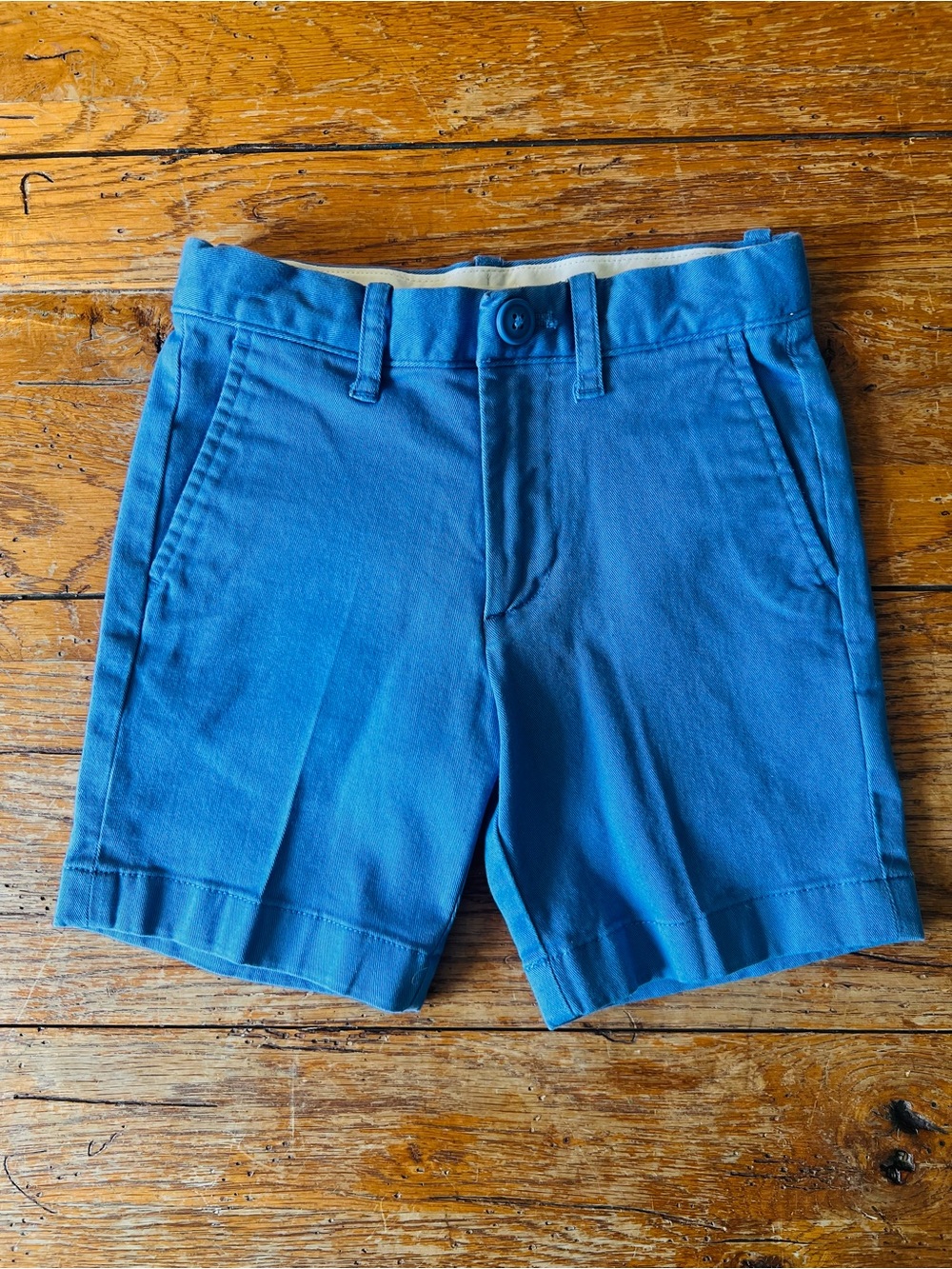 J. Crew Crewcuts Bright Blue Flat-Front Shorts